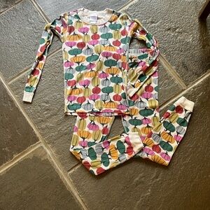 Hanna Andersson Kids Pumpkin Pajamas Size 8